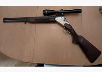 Valmet 412 S Bockdoppelbüchse mit Wechsellauf Bockflinte 