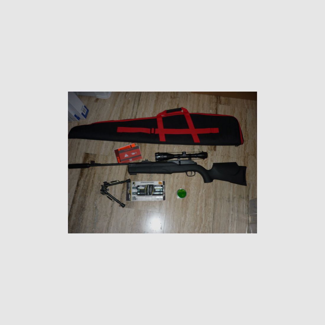 Fucile ad aria UMAREX 850 M2 850M2 come nuovo Kit 4,5mm