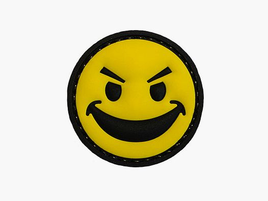 Morale Patch / Klett-Patch - ANGRY SMILE