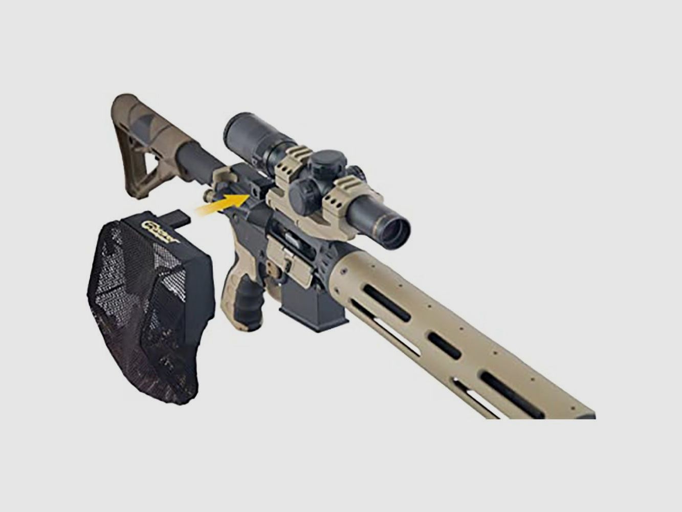 Caldwell AR Pic Rail Brass Catcher