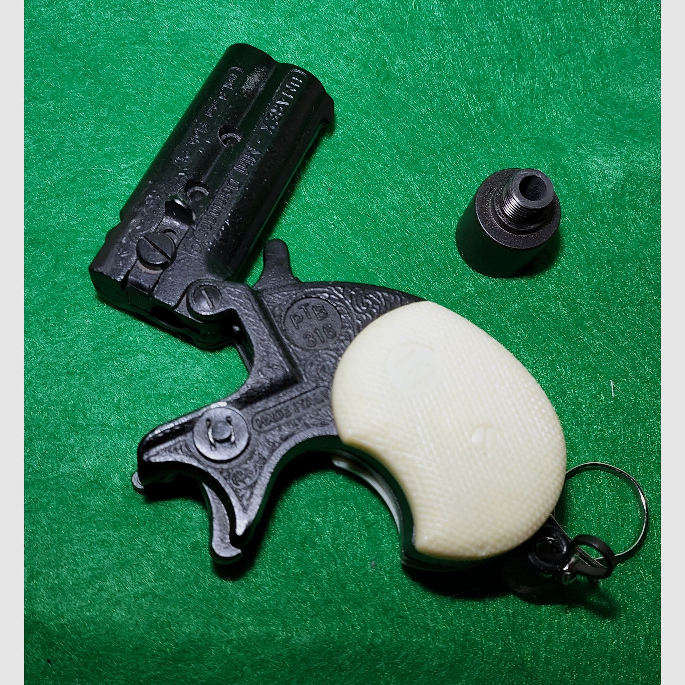 Sammlerstück Umarex Mini Derringer 6mm PTB 316
