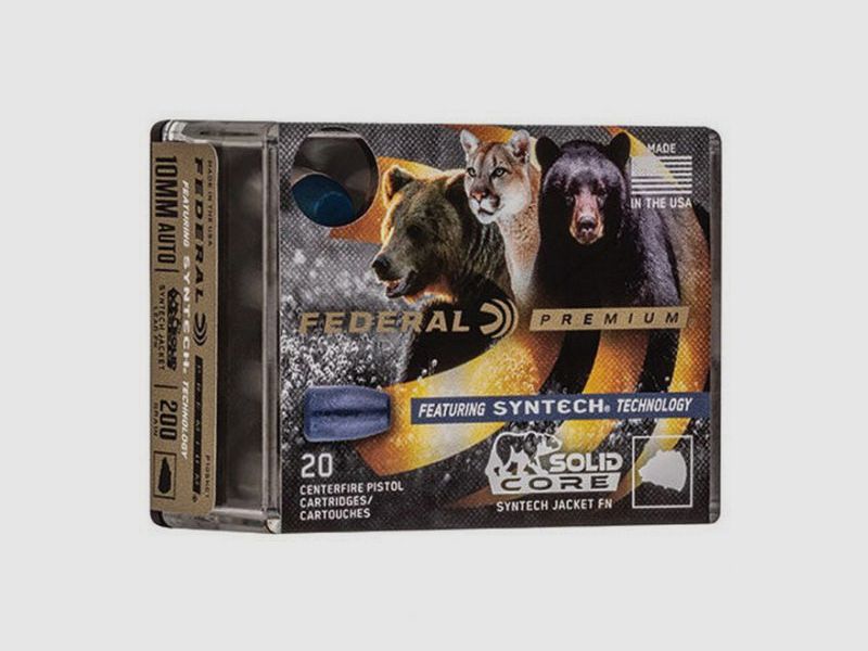 Federal Premium Solid Core .44 Rem. Mag. 300GR SJFN 20 Patronen