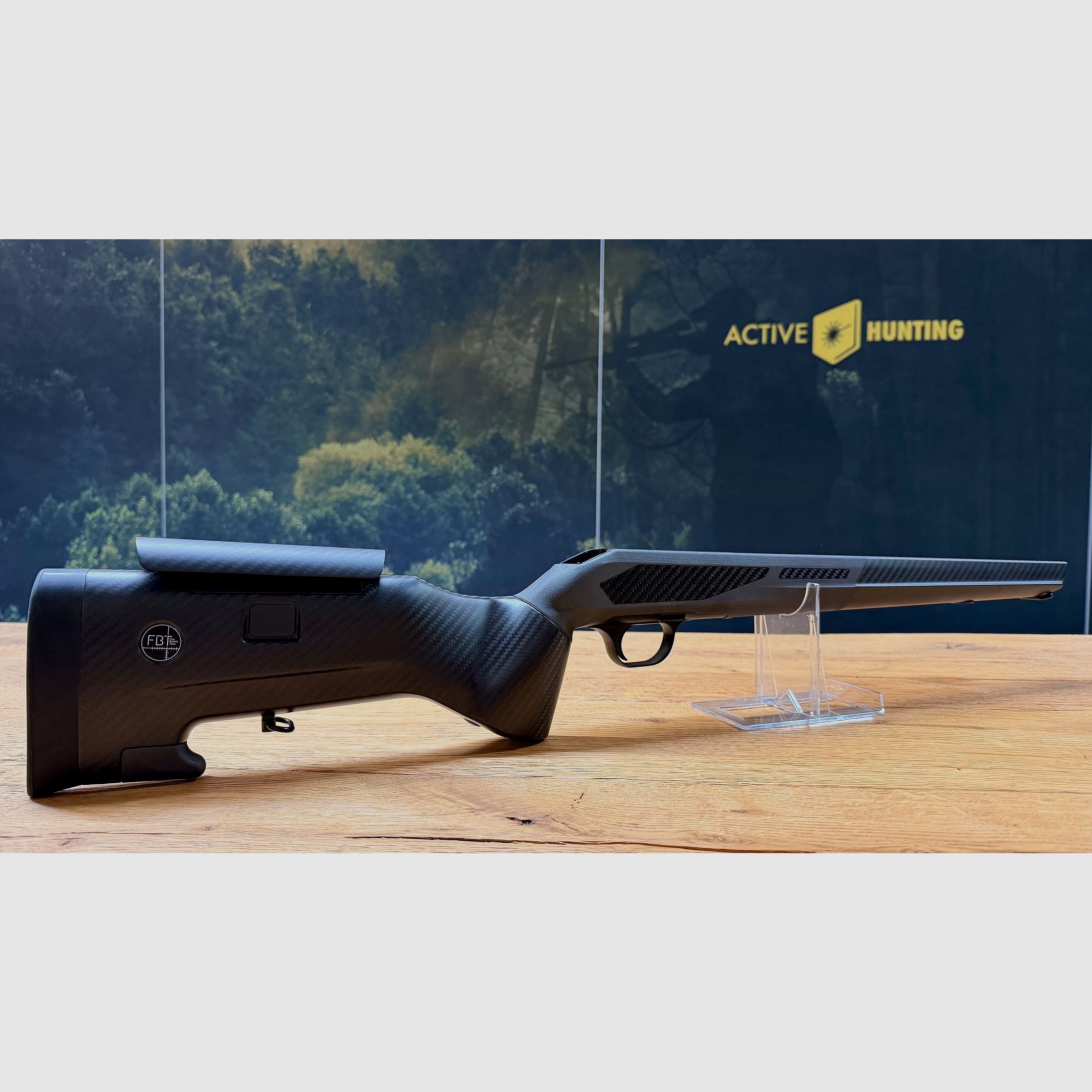 FBT – FINE BALLISTIC TOOLS / CARBON SUPERERGONOMIC SCHAFT FÜR BLASER R8 / MIT R8 SYSTEM!!!