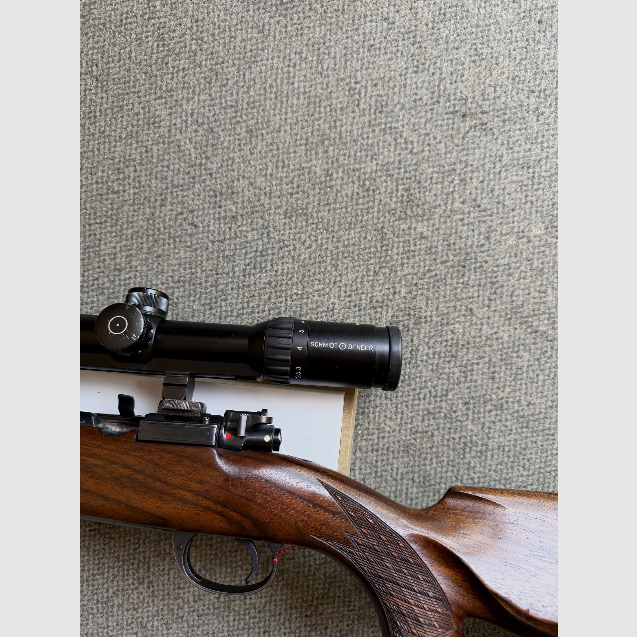Mauser DWM  9,3x62 mit Schmidt und Bender SEM 
