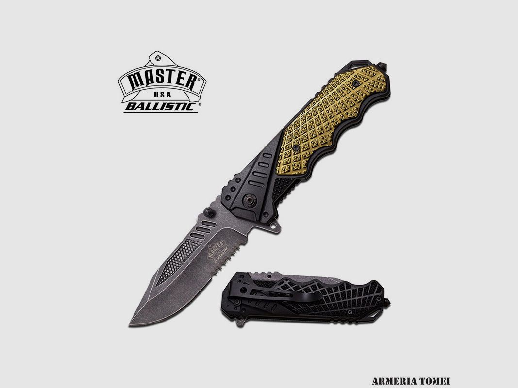 MASTER USA – MU-A025GN Federunterstütztes Messer