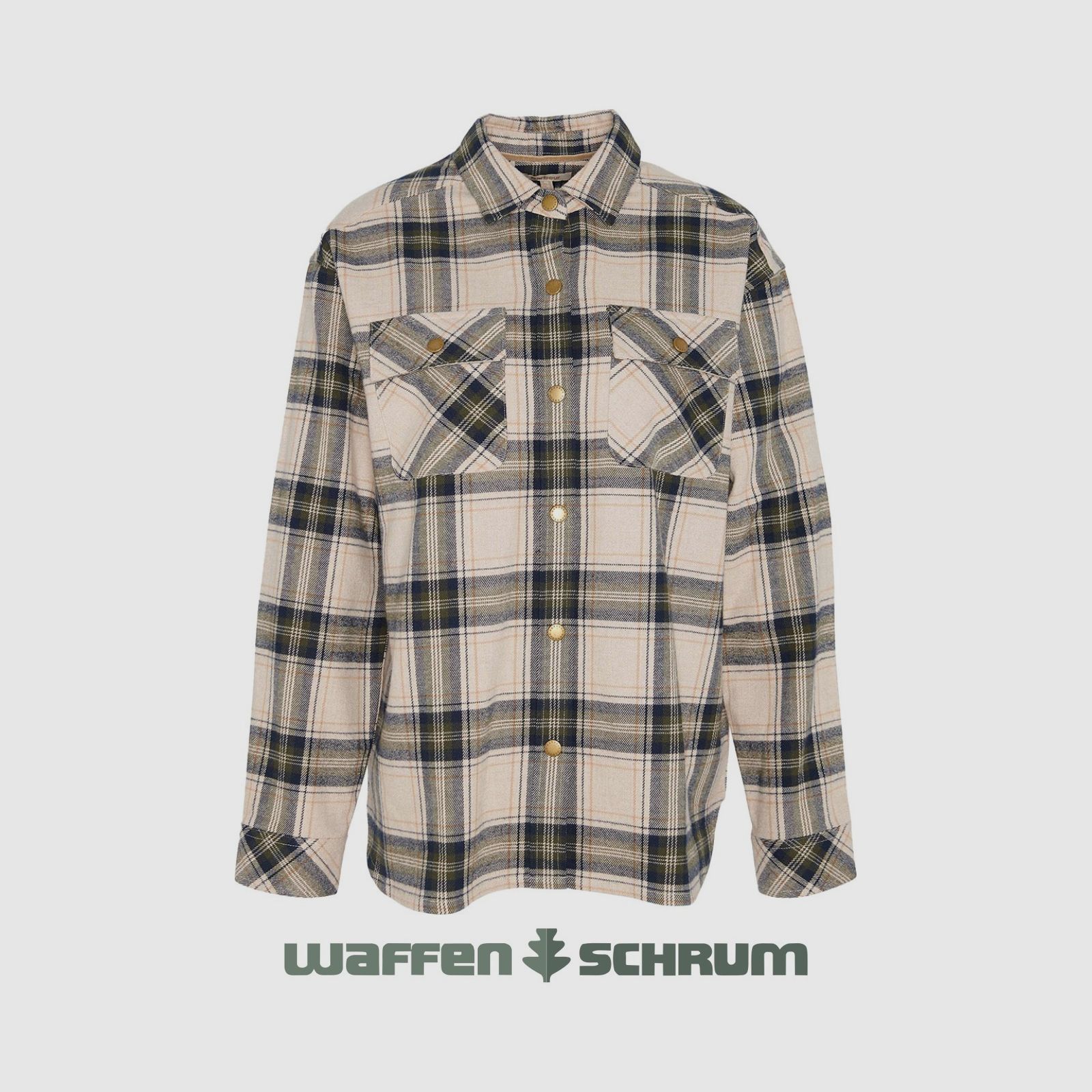 Barbour blouse Highfield zandduin ruit