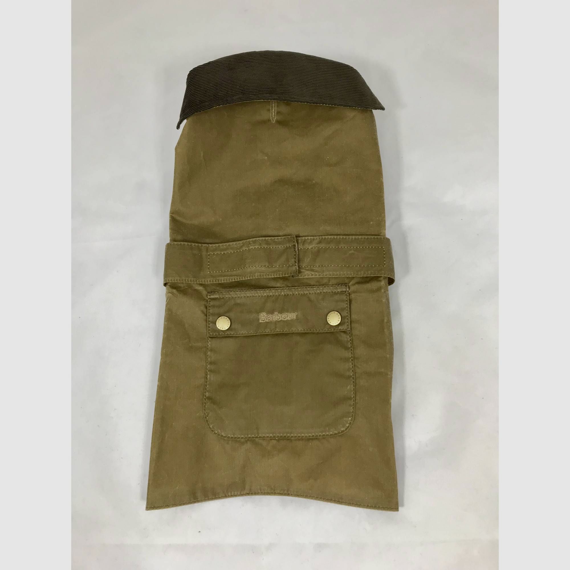 Barbour Lightweight Wax Dog Coat Olive XL