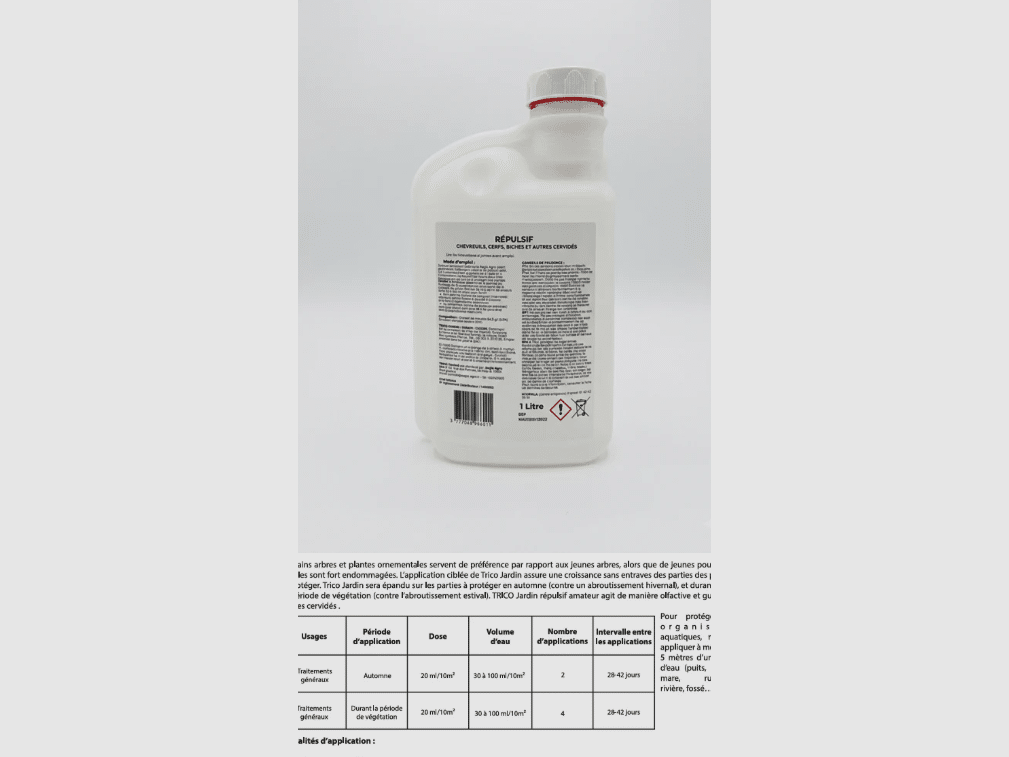 Repellent für Rehe TRICO AEGIS AGRO, Bild 2 von 3