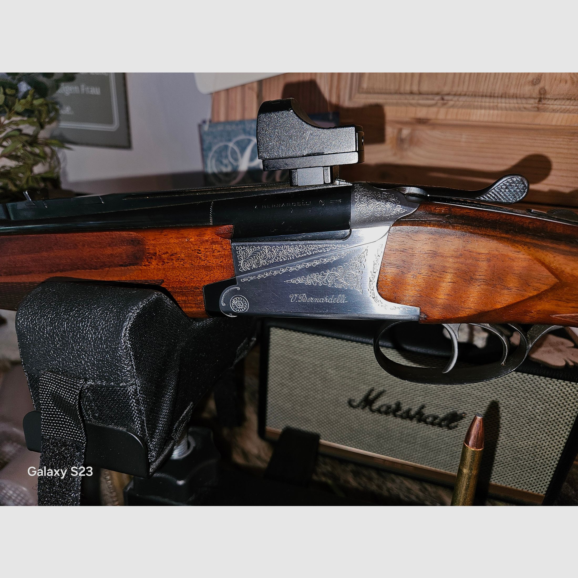 Bernardelli 9,3x74R  / Dampfhammer incl. Munition 3,5 Packungen !