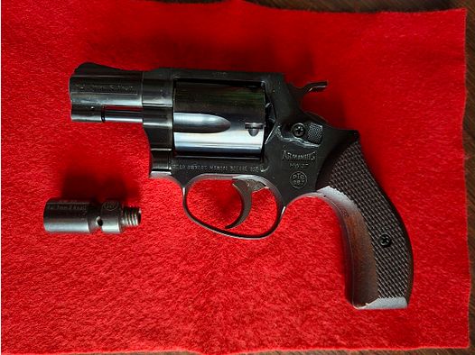 Weihrauch HW37 avec des plaquettes en bois, Arminius, 9mm R.K.