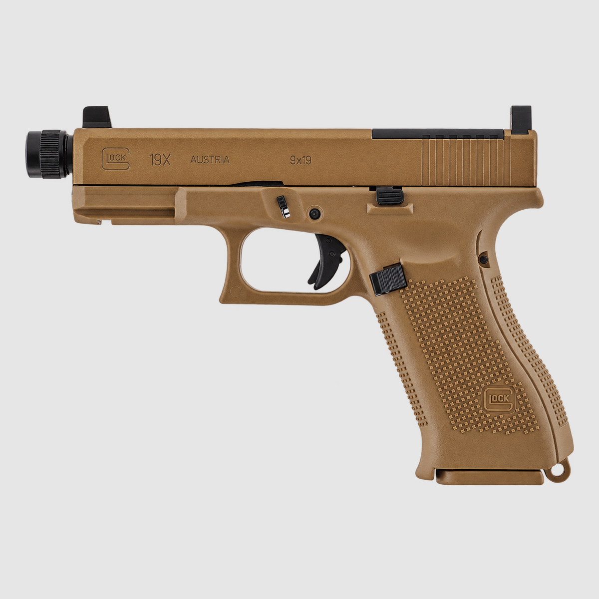 Glock 19X Co2 MOS Coyote, Bild 2 von 5