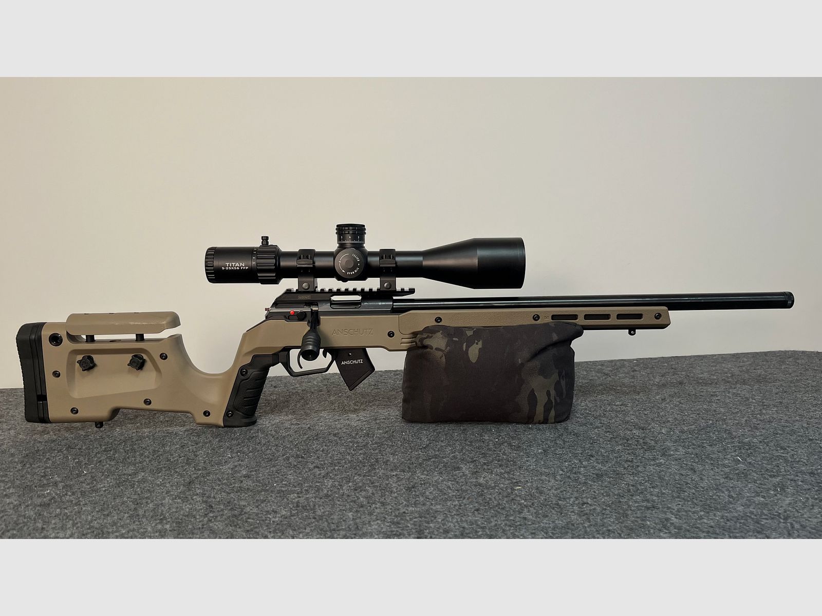 Anschütz 1761 APR small caliber PRS and long range caliber FDE