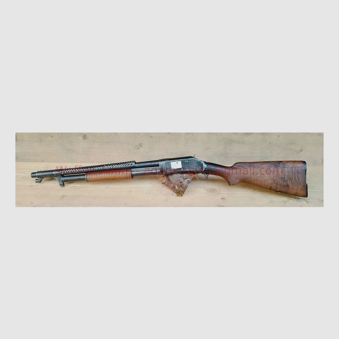 Winchester 1897 U.S.- Trench Gun- WK II Riot Gun, image 2 of 10