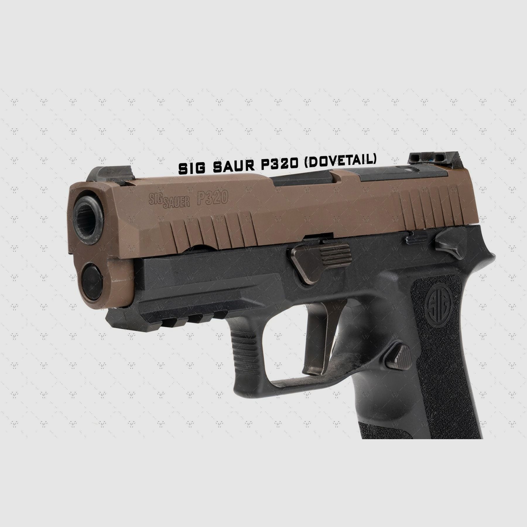 Strike Industries Iron Sights P320 – Standard Height, Bild 4 von 4
