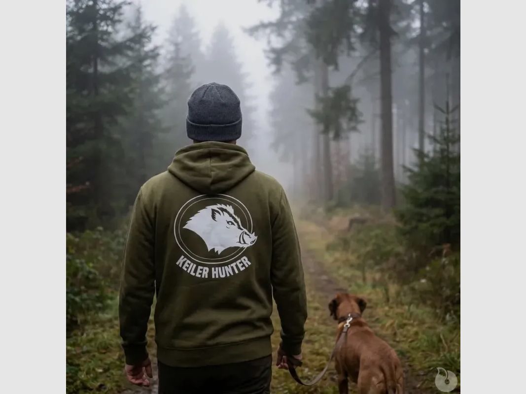 Sweat Keiler Hunter khaki 50% bawełna 50% logo 2, zdjęcie 4 z 11