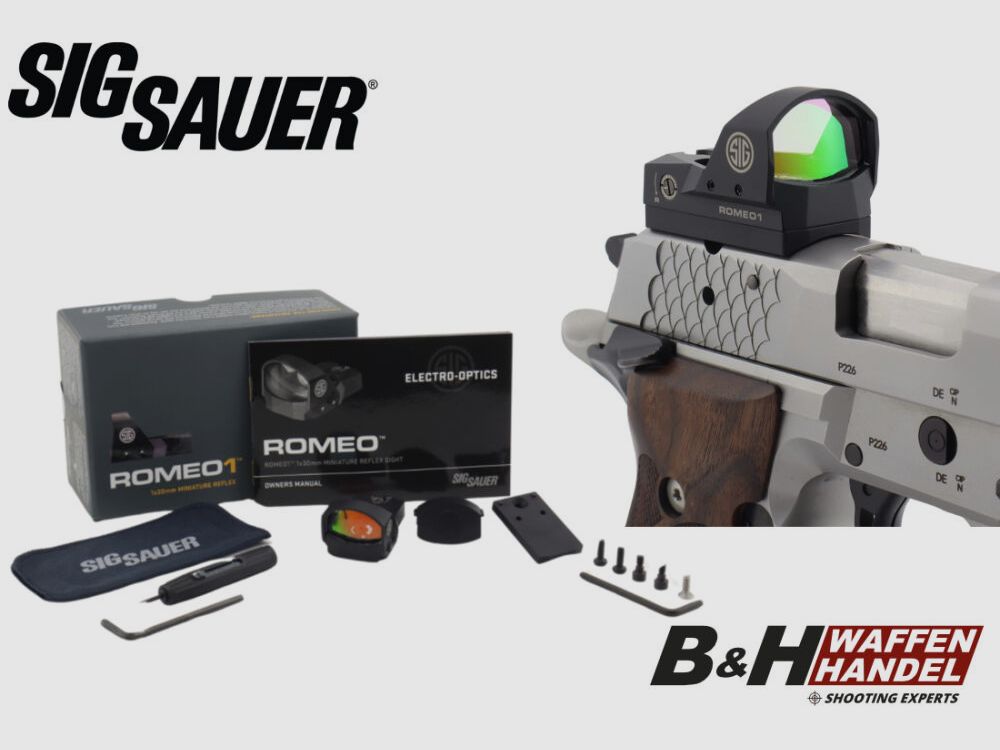 Sig Sauer ROMEO 1 mit Adapter für P226 / P220 X-Serie (dt. Produktion) X-Short | X-Five | X-Six