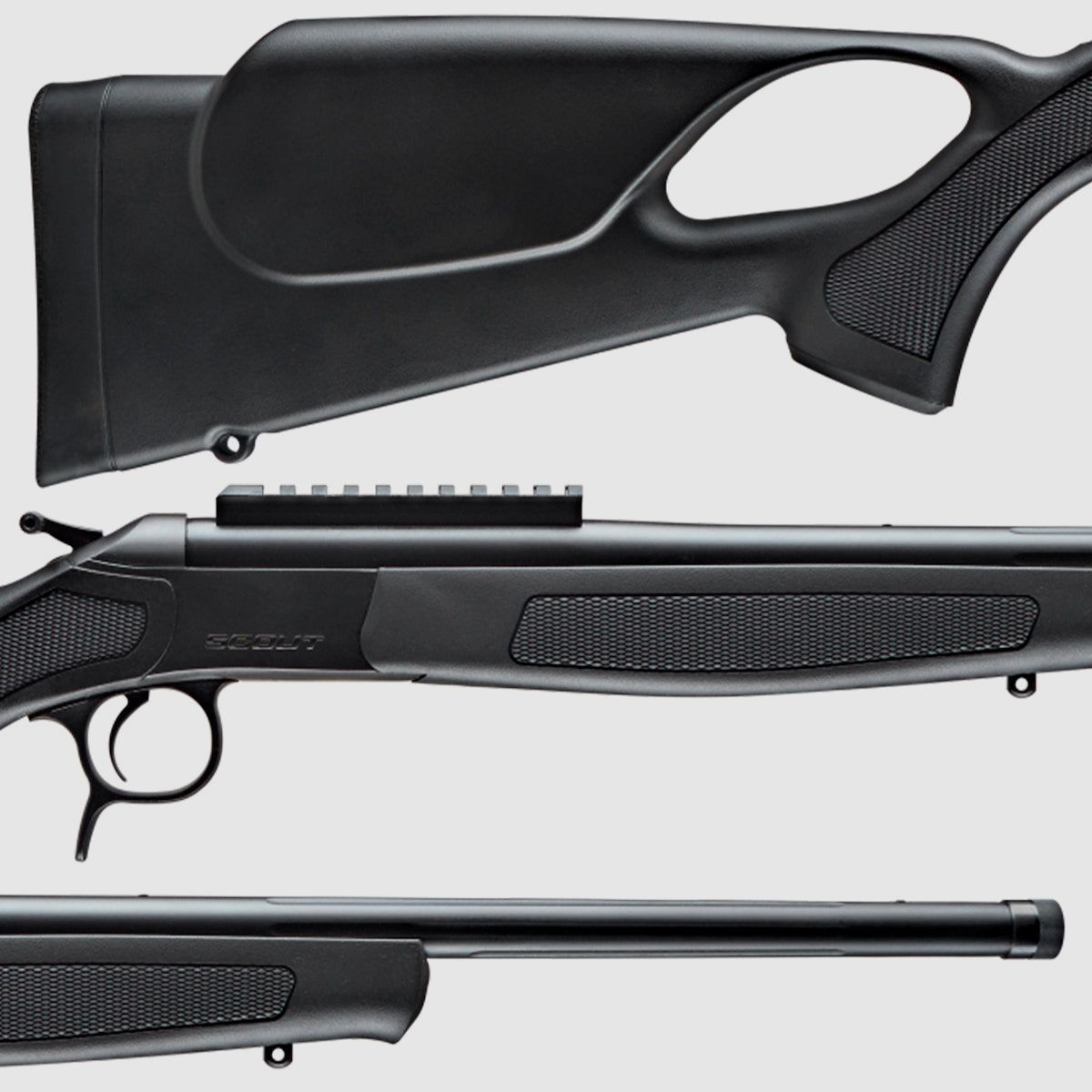 Rifle monotiro CVA Scout TD Thumbhole, imagen 2 de 2