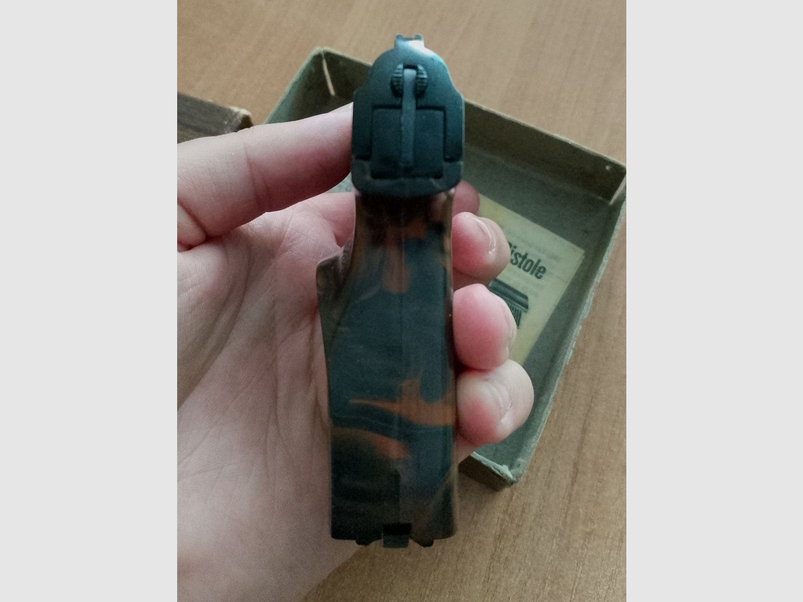 Erstes PTB! ME 8 Combat in 8 mm Knall im PTB 176 mit Verpackung!