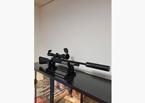 Steel action HS .308 , Montage , Schalldämpfer, Minox 3-15x56 S