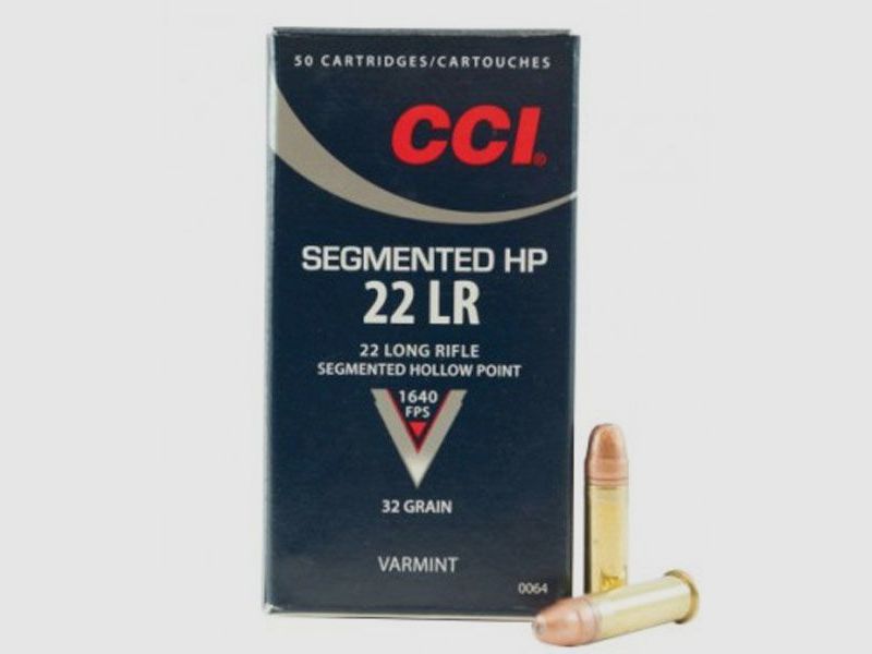 CCI .22LR 32gr Segmented HP (0064)