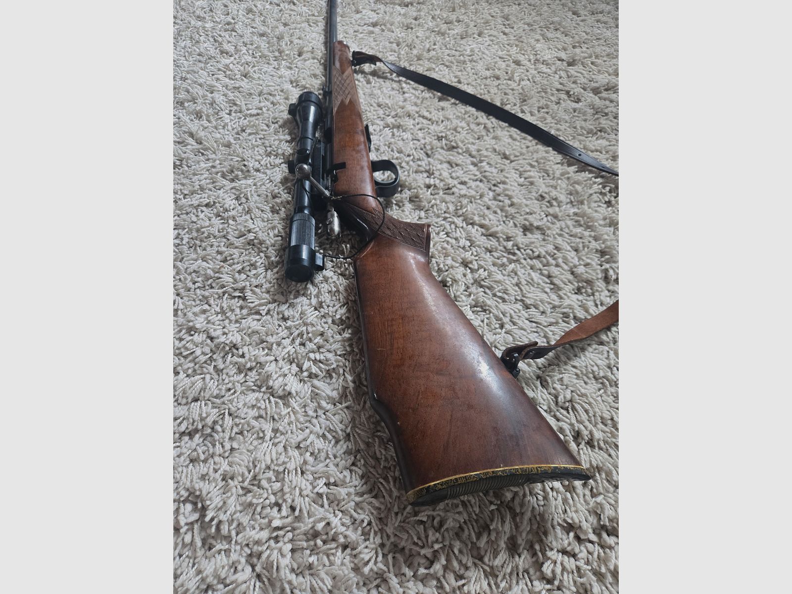 Rifle Anschütz Model 1416 Cal. .22lr incl Waldläufer SUPERIOR 4x20
