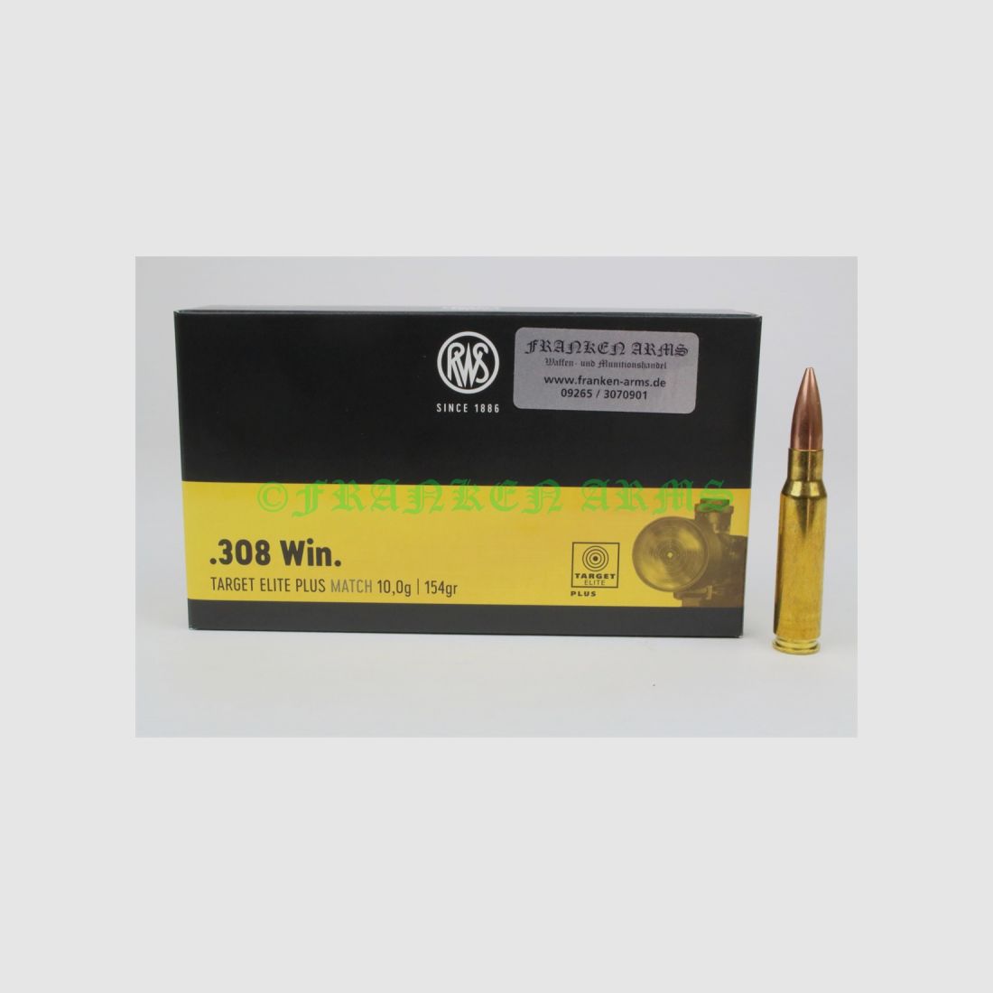 RWS Target Elite Plus 308 Win. 154gr. 10,0g 20 Stück 2408632