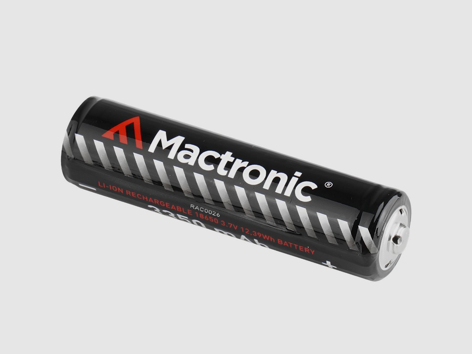 Mactronic – Akku 18650 3,7 V 3350 mAh 12,39 Wh – RAC0026, Bild 2 von 2