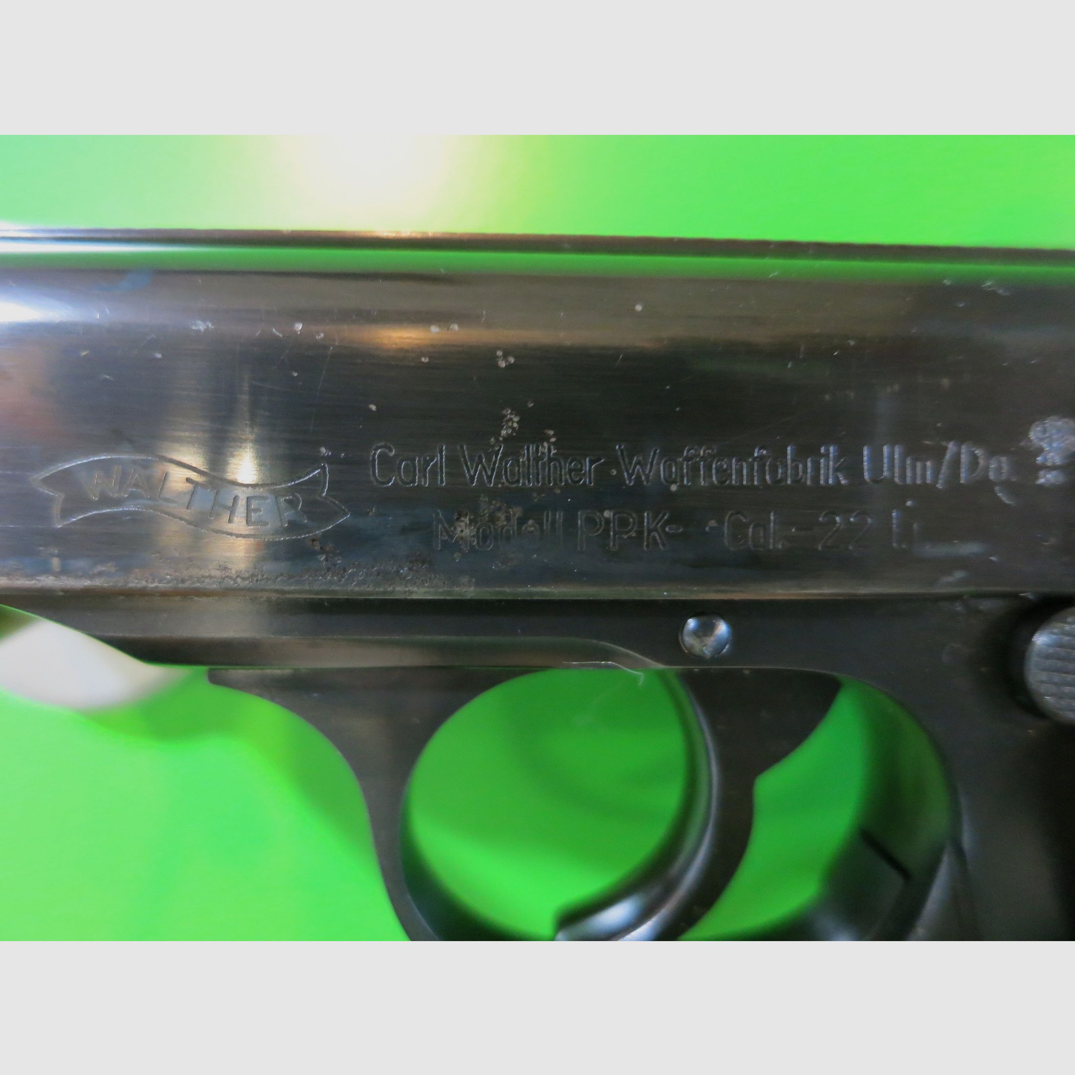 Halbautomatische Pistole, Walther PPK, Kal.  .22lr Übungspistole       #43-