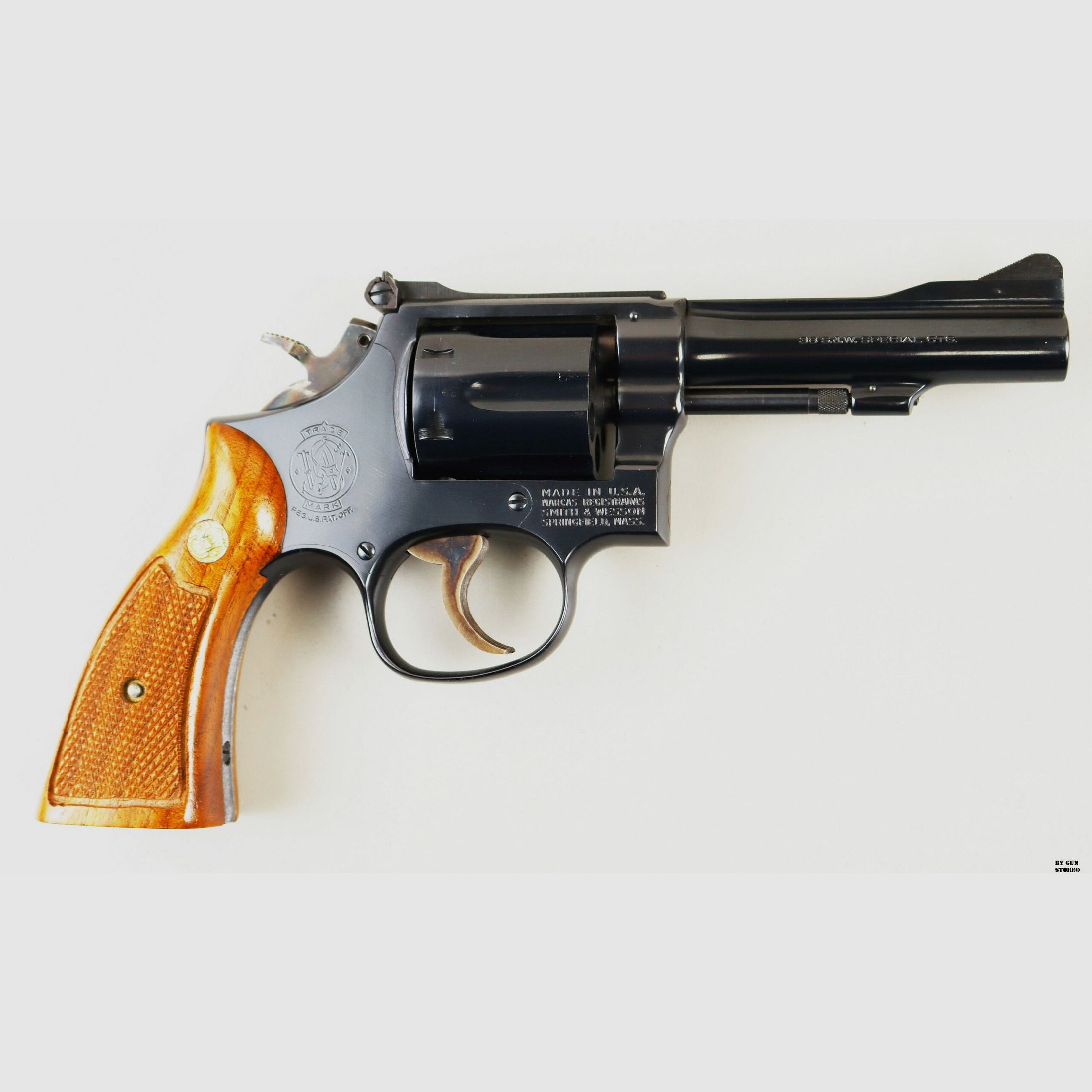 Revolver Smith & Wesson mod. 15-4 cal. 38Sp matr. 29K0185, immagine 3 di 14