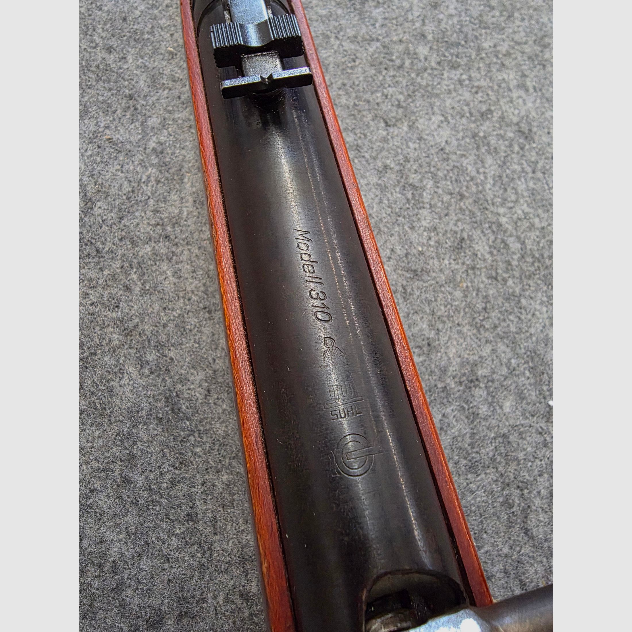 3.) Haenel 310 con disparador estándar cargador repetidor Kirmes 4.4mm carabina de aire