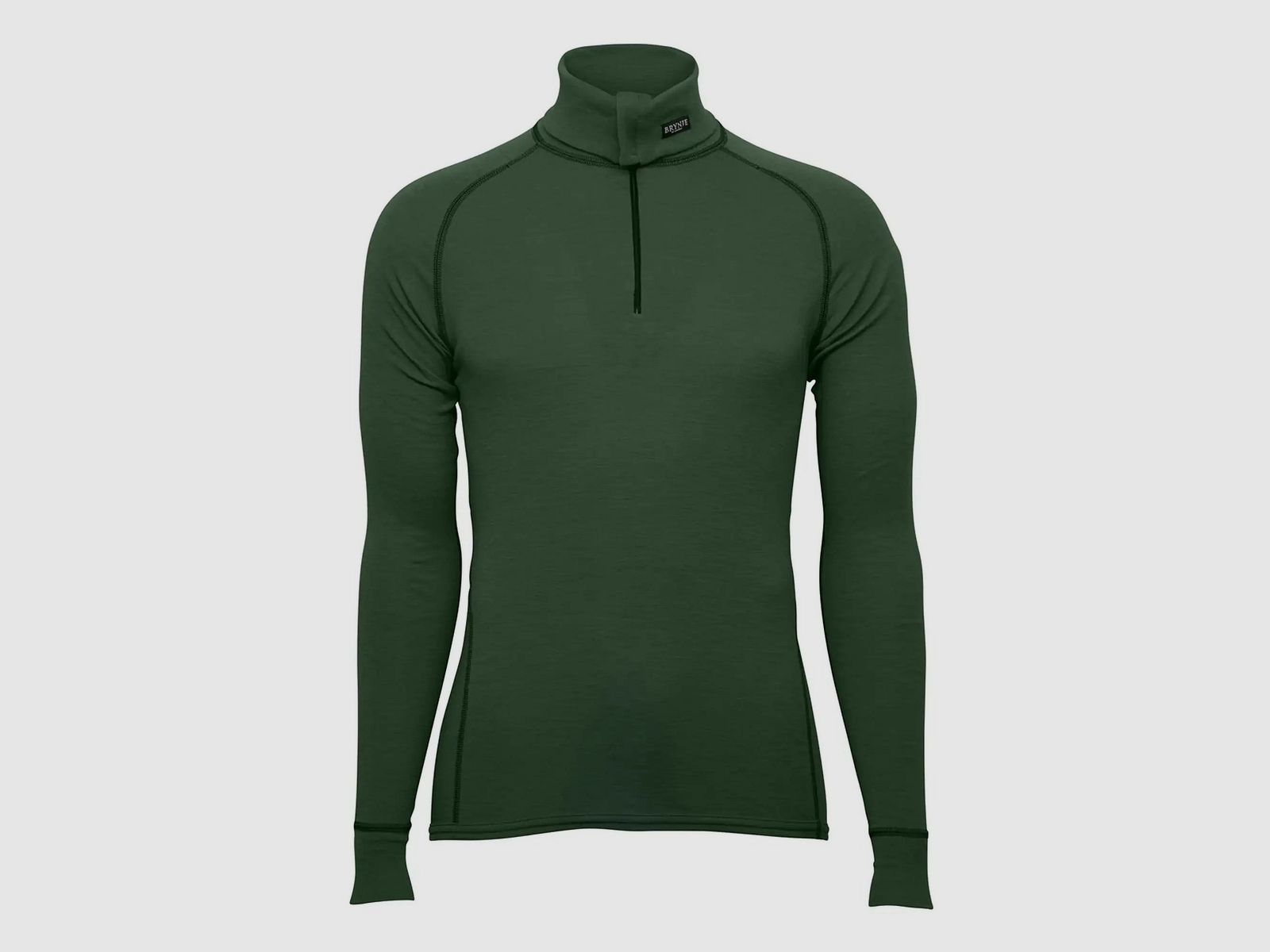 Camisa Brynje Clásica de Lana con Cremallera Polo