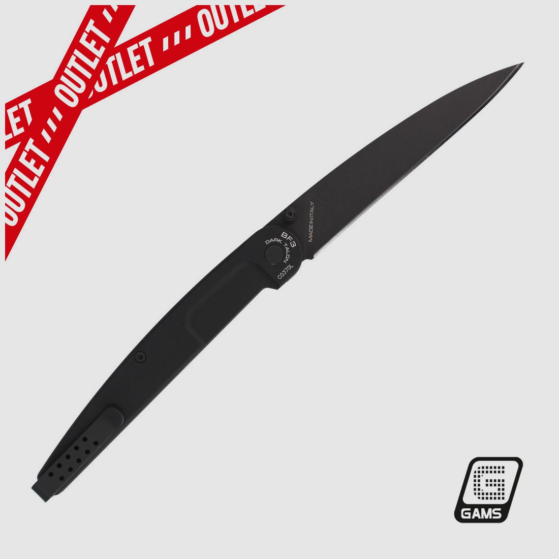 Messer EXTREMA RATIO BF3 DARK TALON Schwarz, Bild 2 von 3