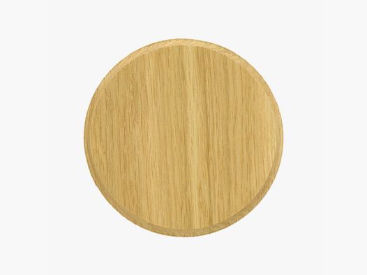 Trophy plaque for boar round 14cm light