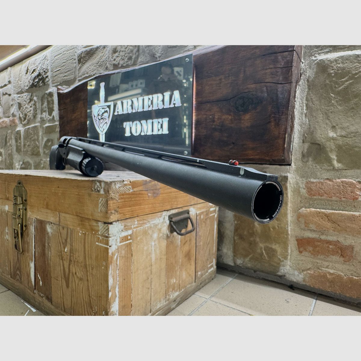 GEBRAUCHT – SEMIAUTOMATISCHES GEWEHR – BENELLI MOD. M2 Kal. 12, Bild 3 von 6