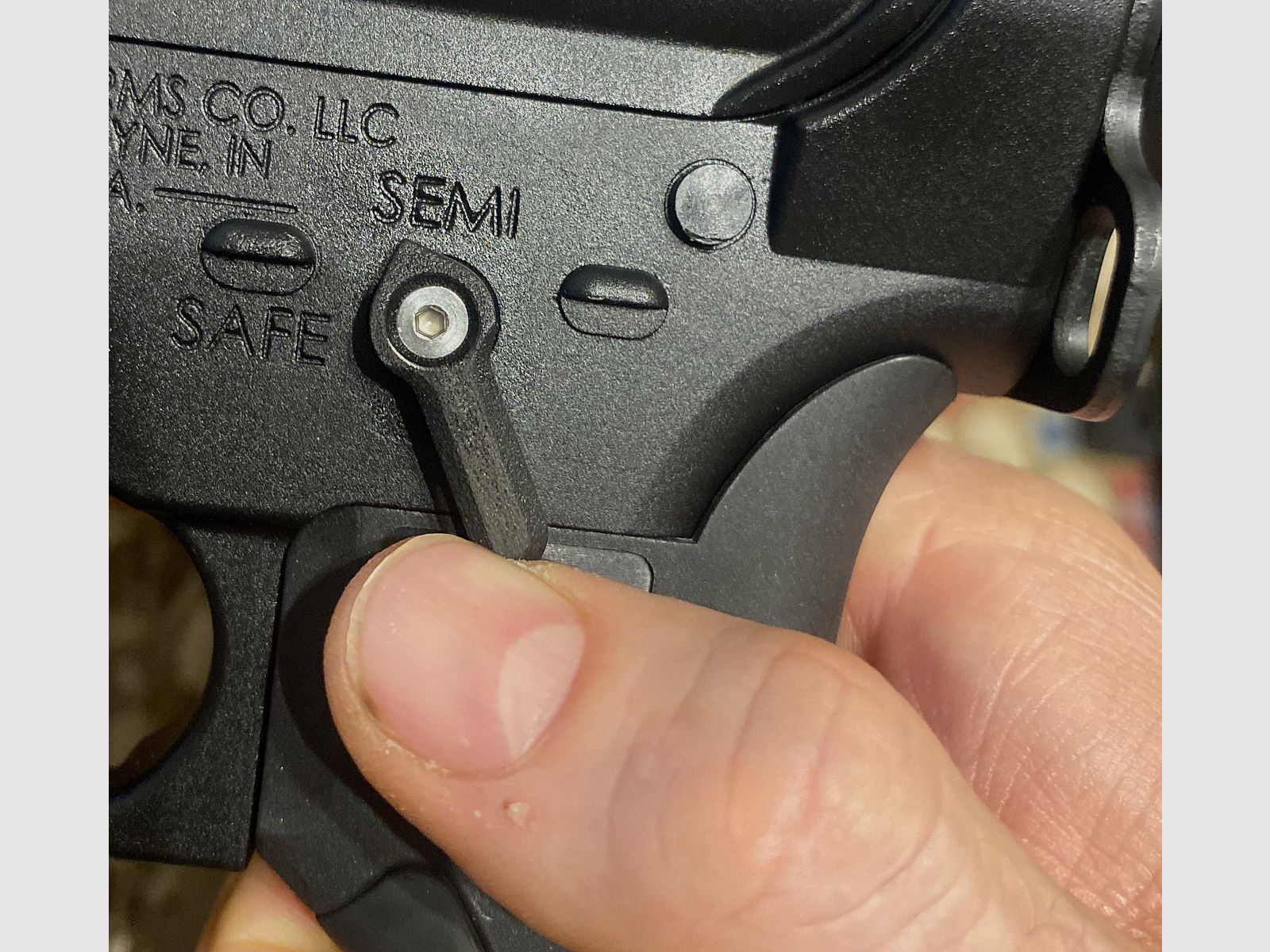 Tippmann M4-22 AR15 interruttore di sicurezza 45 gradi + ambidestro