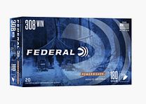 Federal Ammunition 196928 .308 Win. Power Shok Tlm 11.7g 180grs.