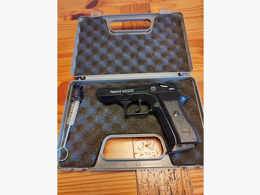 Record COP Schreckschuss Pistole 9 mm P.A.K brüniert !! Neuwaffe!!
