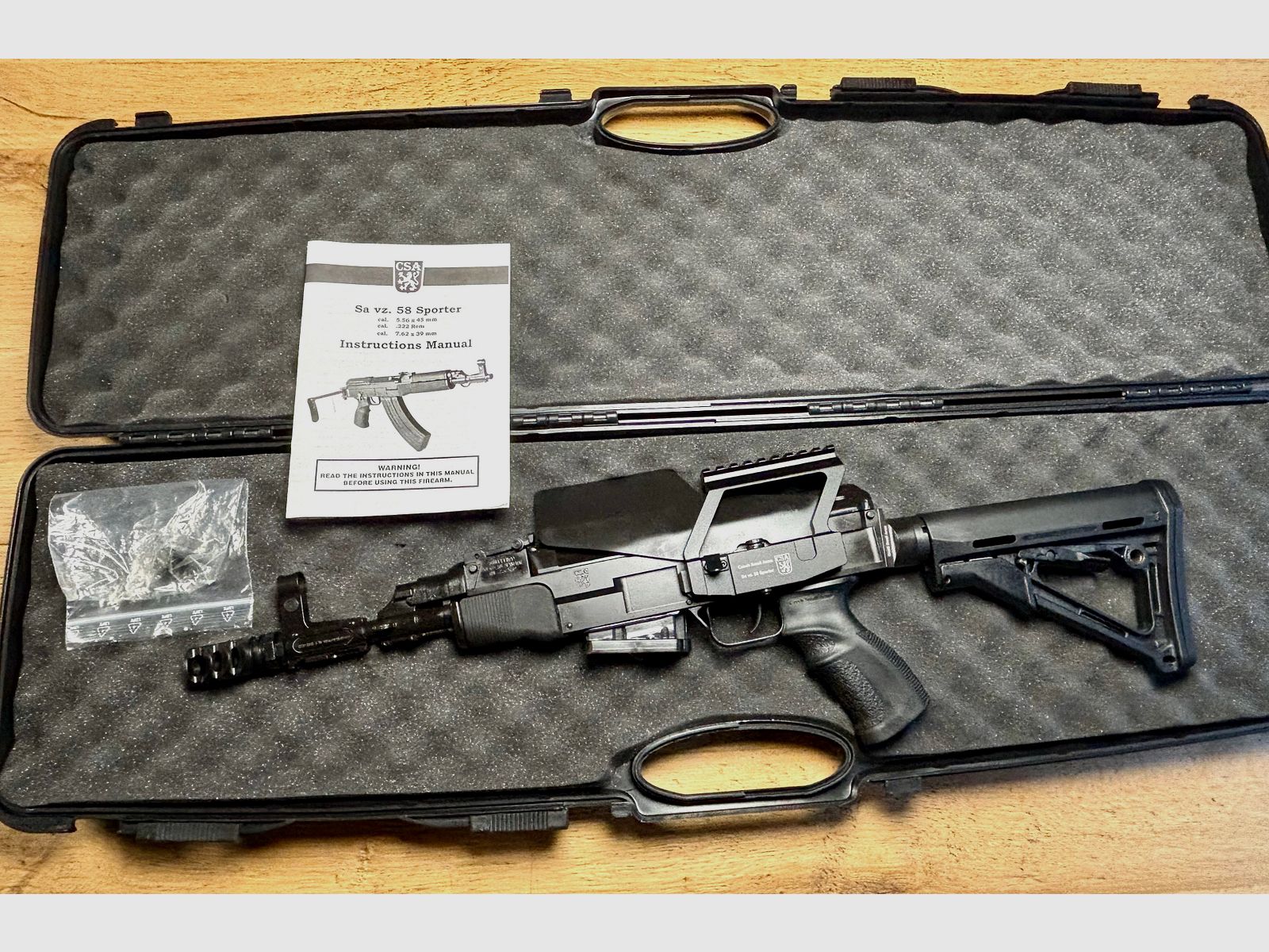 Czech Small Arms, CSA VZ 58 Sporter, 7,62x39 - breve AK47