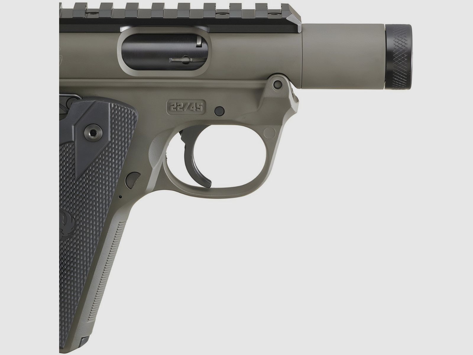 Ruger Mark IV 22/45 Tactical 3" - OD Green - 40182, zdjęcie 9 z 9