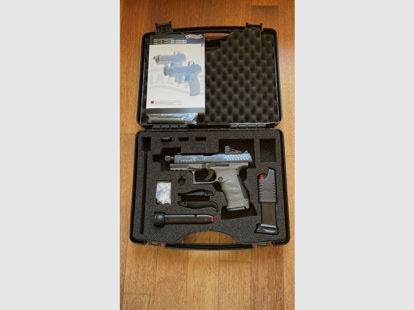 Walther PPQ M2 Q4 TAC Combo, cal. 9mm Luger