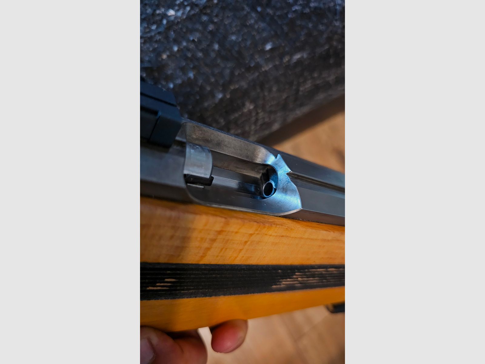 Anschütz 2007 Match 54 – small caliber rifle (.22lr) | Gehmann diopter, tube, rest wedge & handstop