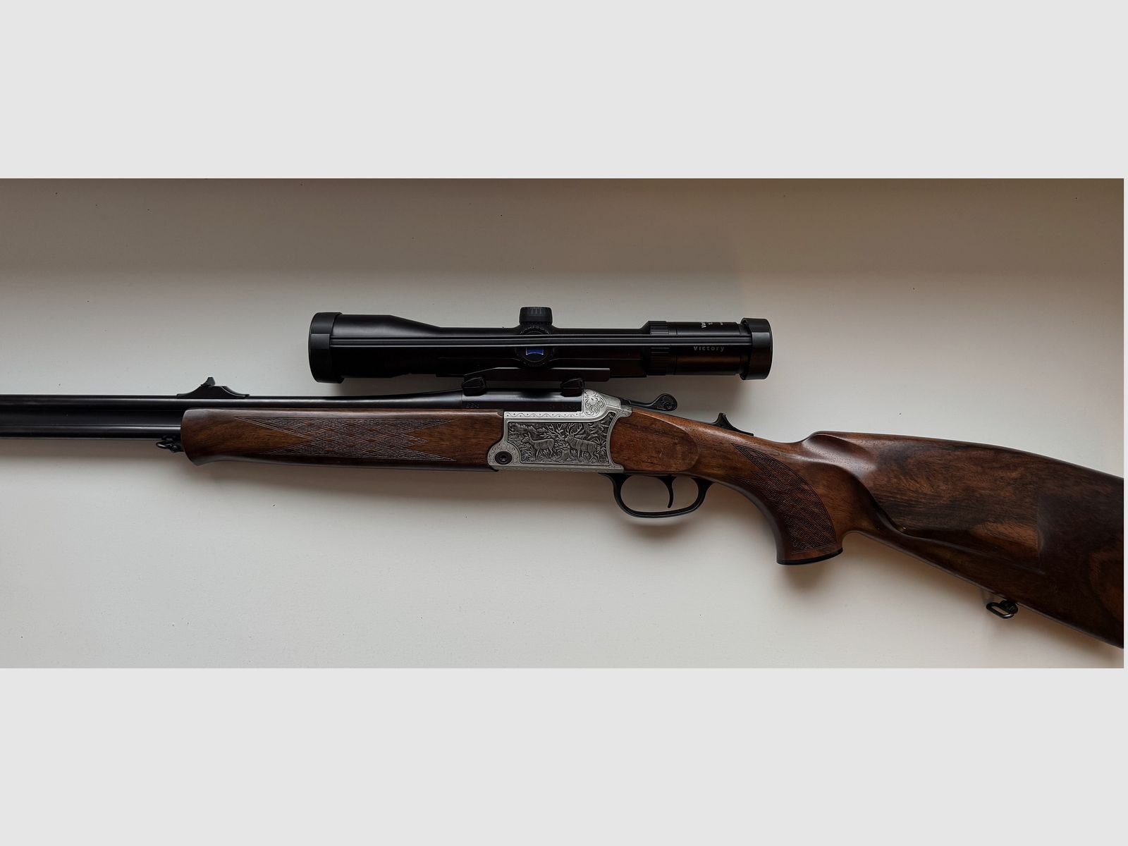 Blaser C 97 Luxus Bockdoppelbüchse mit Zeiss Victory Variopoint