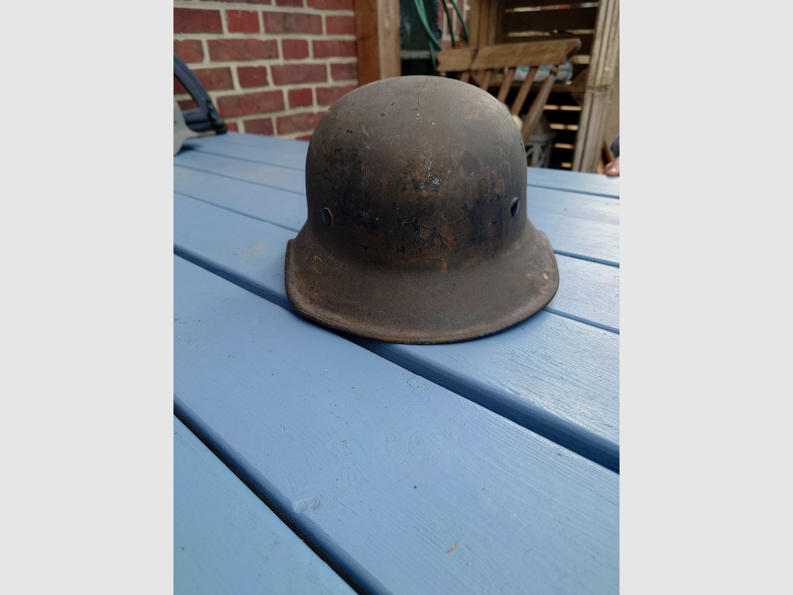 WW2 WK2 Luftschutzhelm M38 Gladiator kein Kar98 mp40 stg