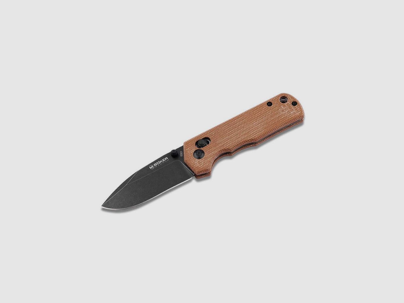 BÖKER Magnum Rockstub Brown Micarta
