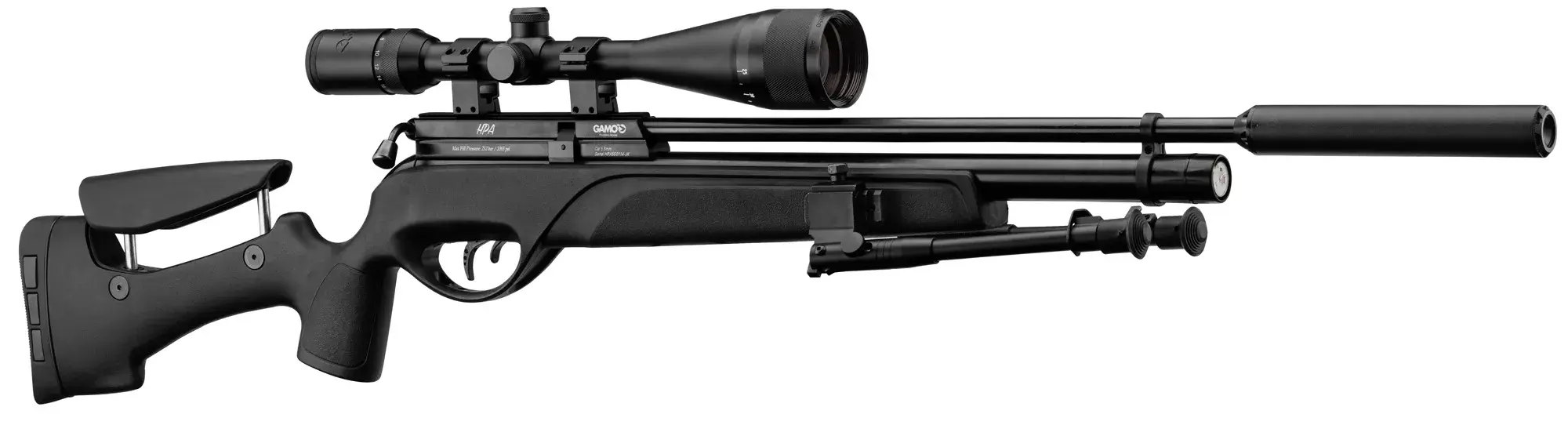 Carabina Gamo HPA PCP Black Calibro 5,5 MM 40 Joules, immagine 4 di 18