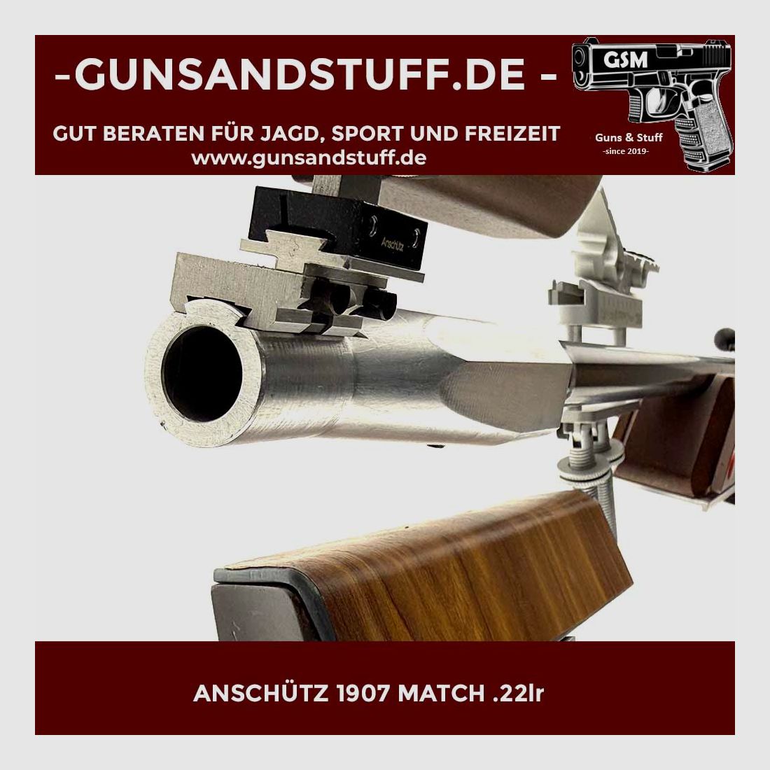 ANSCHÜTZ 1907 MATCH .22lr, image 3 sur 4