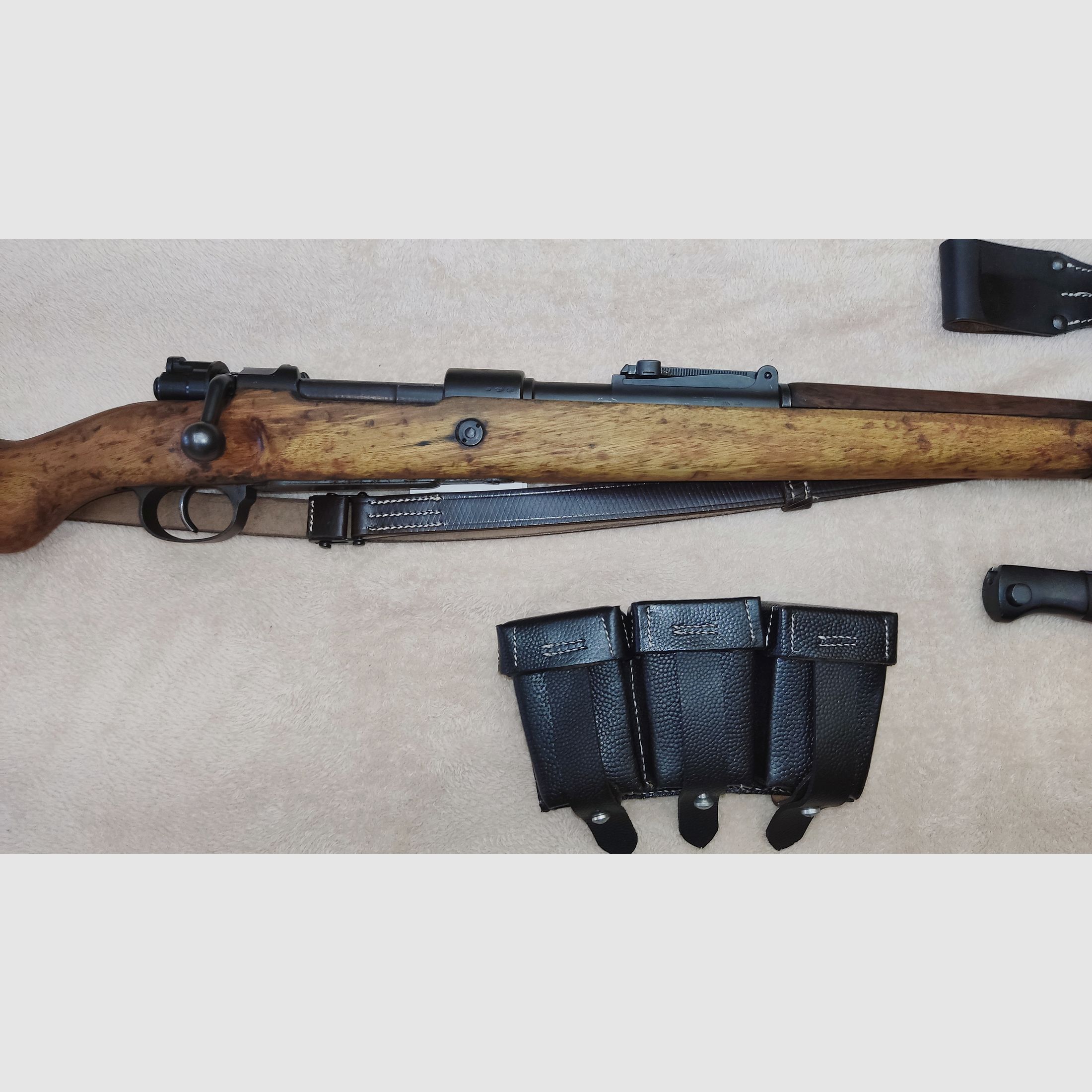 Mauser Karabiner 98k k98 Oberndorf S/42G 8x57 1935 Wehrmacht Ordonanz inkl. Bajonett Seitengewehr 98