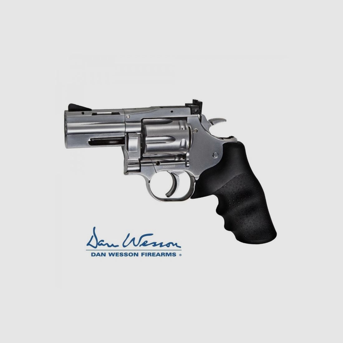 REVOLVER DAN WESSON 715 2,5" SILBER 4,5 CO2 BBs