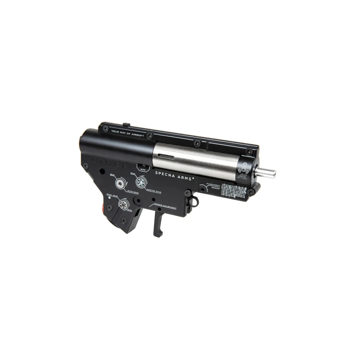 SA M4 Carbine M-LOK (SA-P22 PRIME™ Aster II ETU BLDC™) Softair Gewehr Frei ab 18 – Schwarz -F-