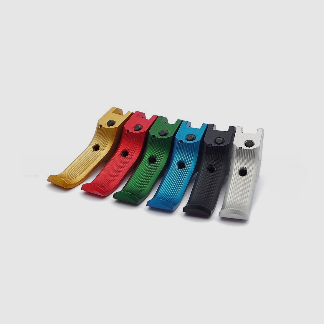 Eemann Tech SA Trigger for CZ 75, extra long/forward offset fingers, color: red, type: smooth, image 3 of 3